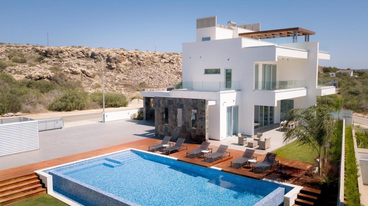 Sea Pearl Beachfront Villas - Breeze Ayía Nápa Extérieur photo